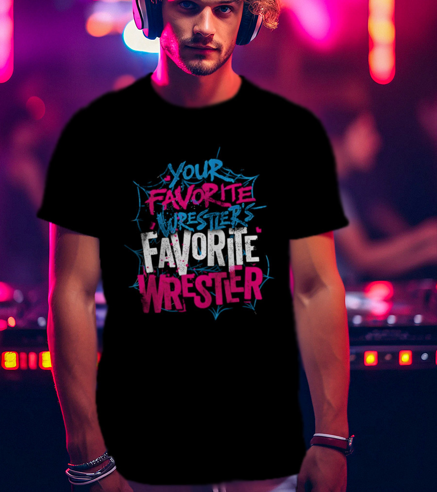 AJ Lee Your Favorite Wrestler’s Favorite Wrestler WWE AJ Mendez T-Shirt