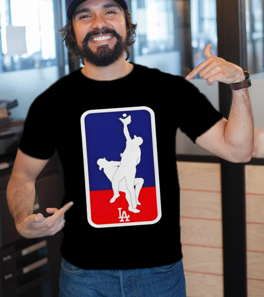 Los Angeles Dodgers Andy Pages Catch Game 7 MLB 2025 Parody T-Shirt