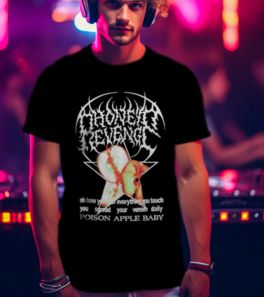 Honey Revenge Poison Apple Baby Tour 2025 Lyrics And Design T-Shirt