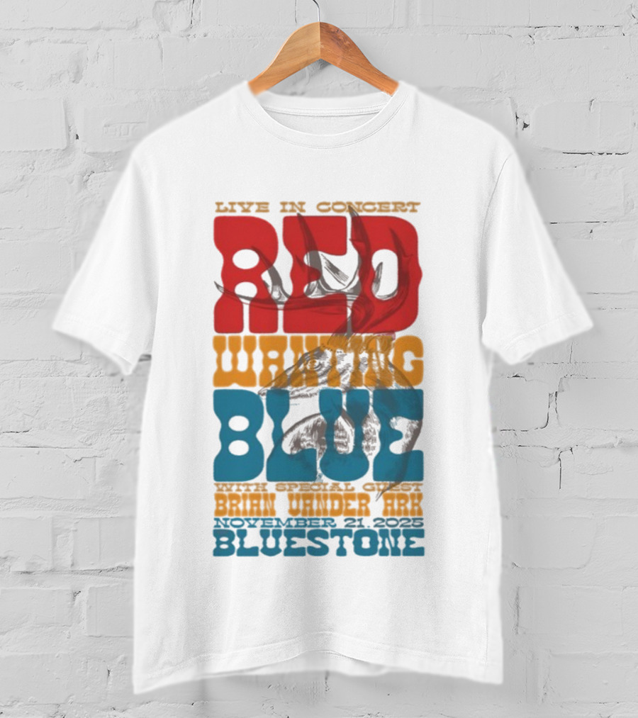 Live In Concert Red Wanting Blue Bluestone Columbus OH November 21 2025 Deer T-Shirt