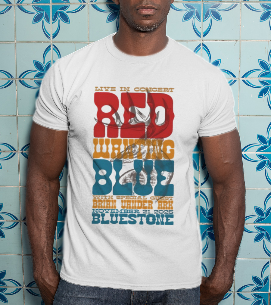 Live In Concert Red Wanting Blue Bluestone Columbus OH November 21 2025 Deer T-Shirt