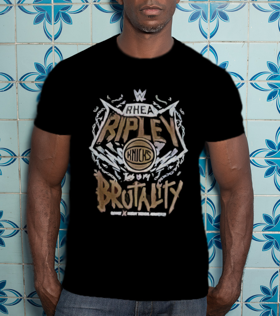 Ripley Knicks Brutality WWE Collaboration T-Shirt