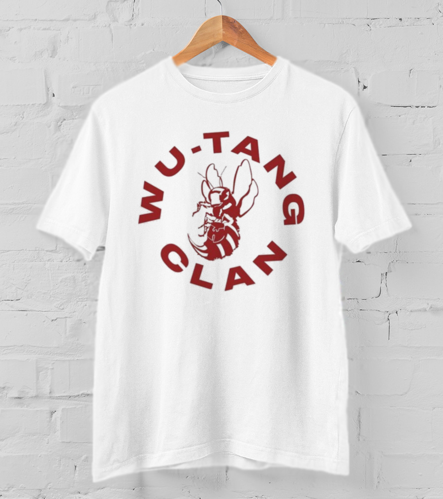 Wu Tang Clan Beez United Logo Bees Graphic T-Shirt