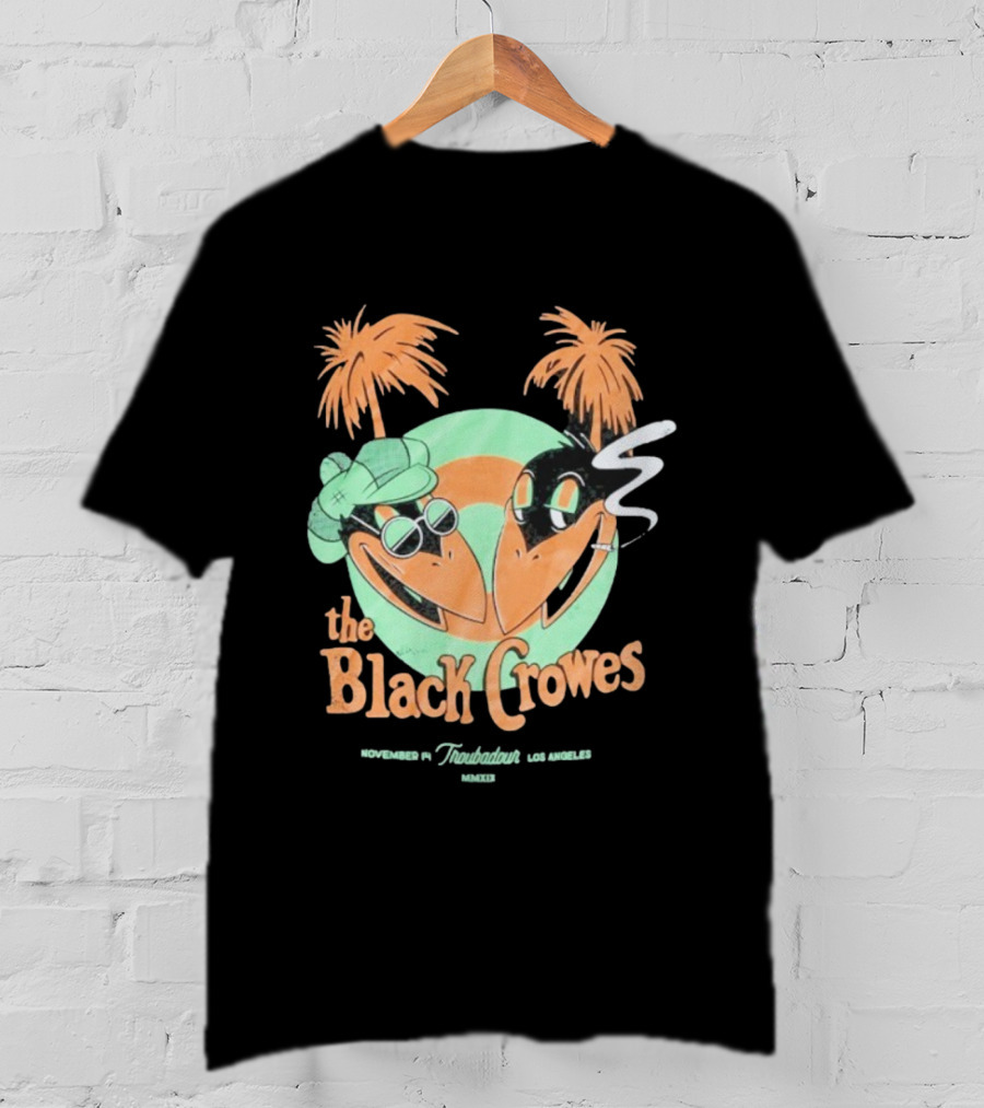 The Black Crowes Troubadour Los Angeles November 14 Event T-Shirt
