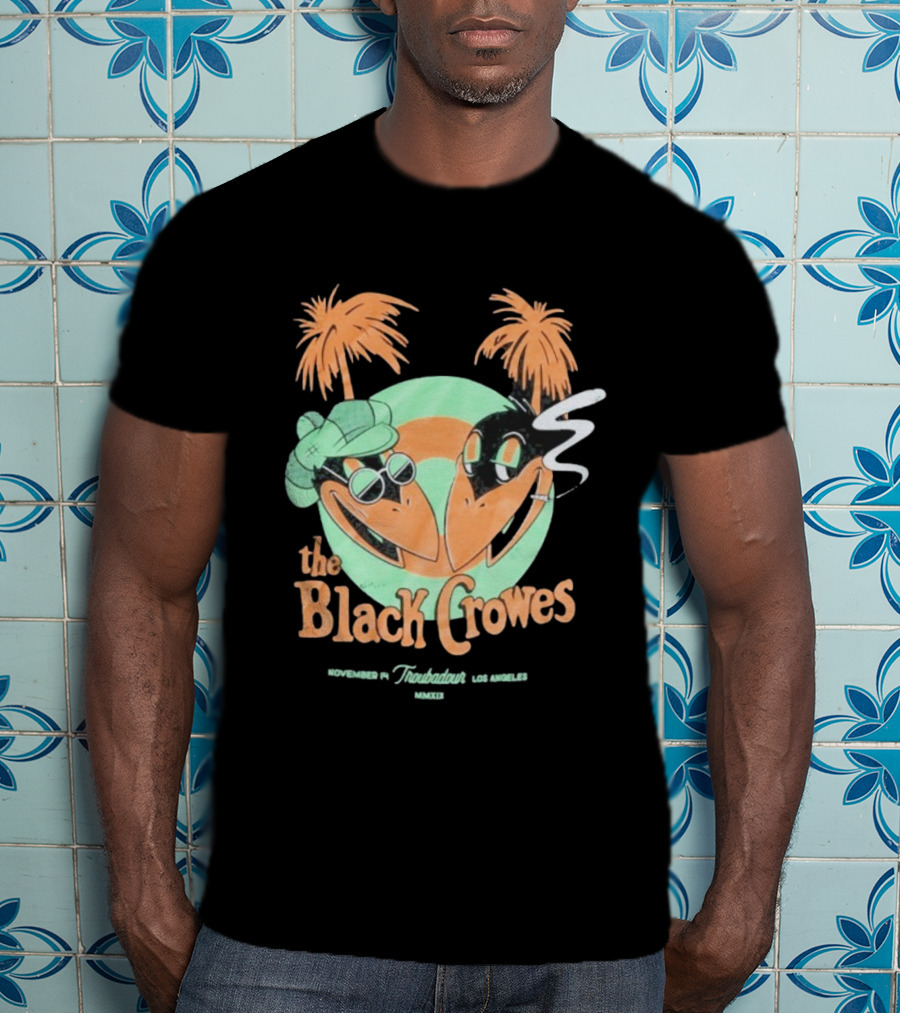 The Black Crowes Troubadour Los Angeles November 14 Event T-Shirt