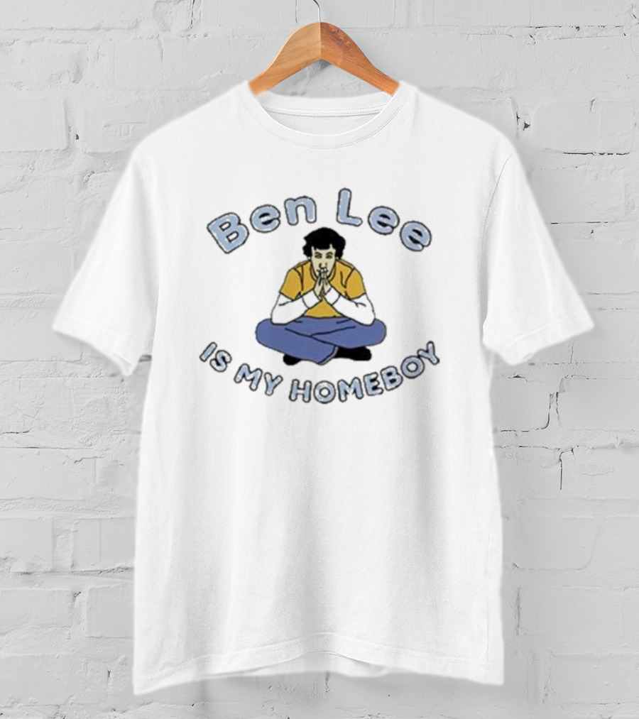 Ben Lee Is My Homeboy Meditation Illustration T-Shirt