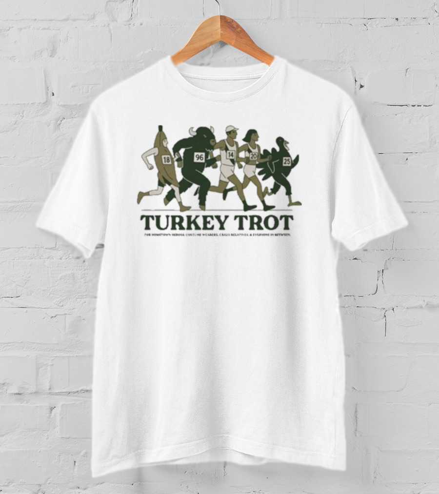 Turkey Trot Tracksmith Runner Silhouette Event T-Shirt
