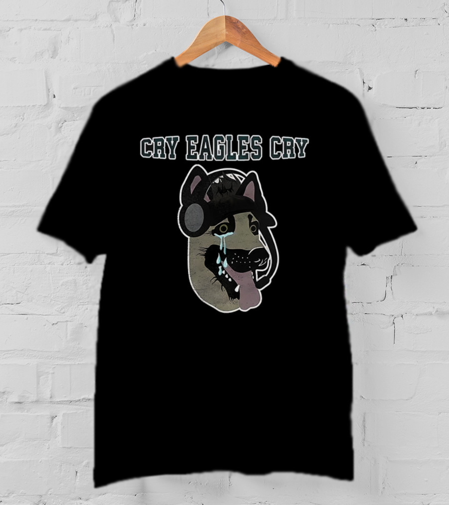 Cry Eagles Cry Anti Nick Sirianni Philadelphia Eagles T-Shirt
