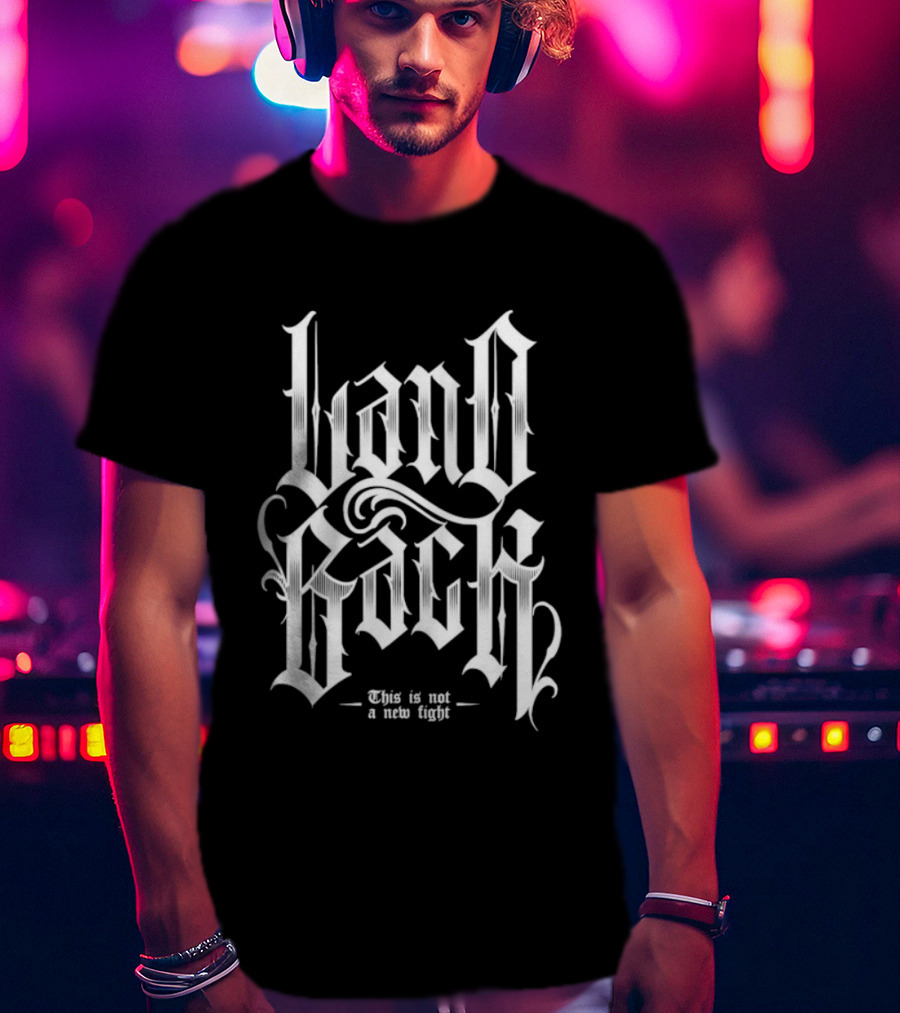 Landback This Is Not A New Fight Poetik 685 T-Shirt