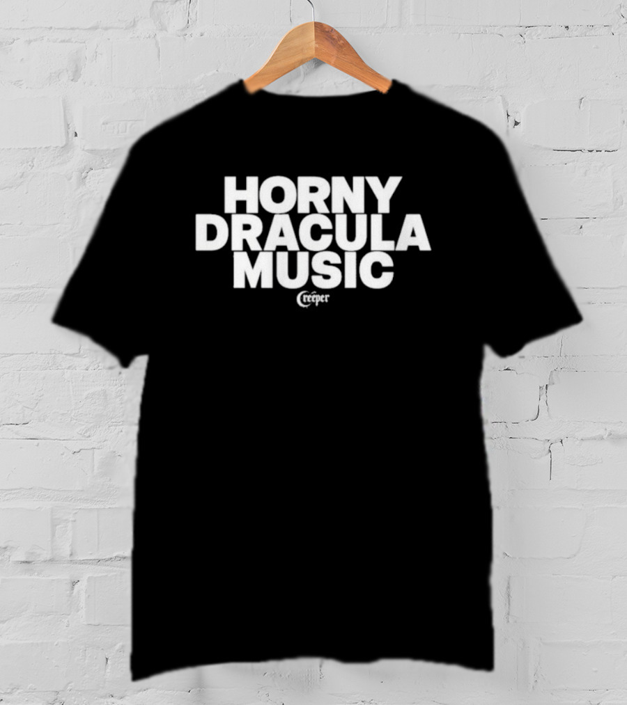 Horny Dracula Music Creeper Cult Official T-Shirt