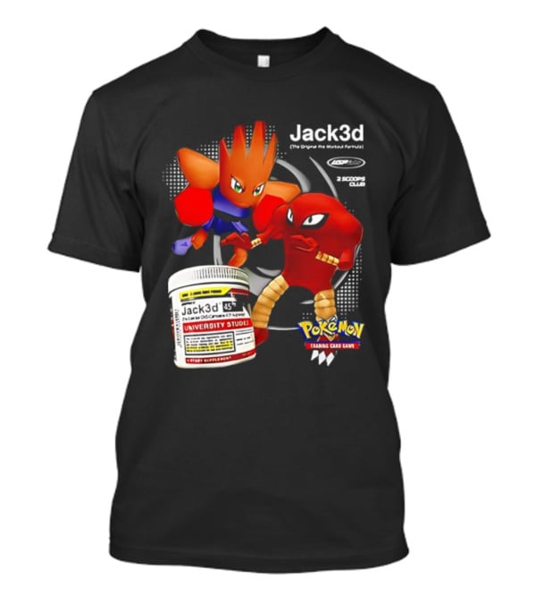 Jack3d Pokémon Hitmonlee Hitmonchan Kanto Original Characters T-Shirt