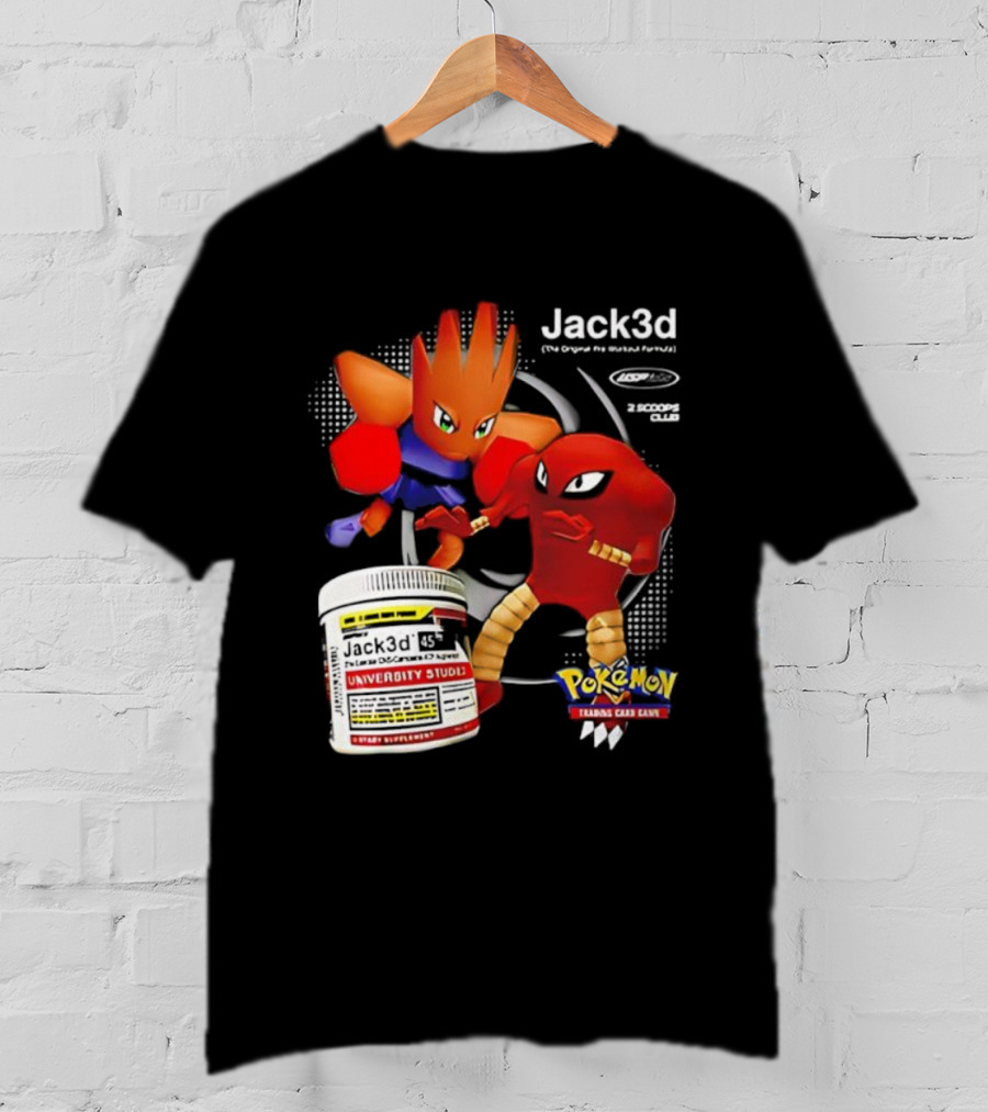 Jack3d Pokémon Hitmonlee Hitmonchan Kanto Original Characters T-Shirt