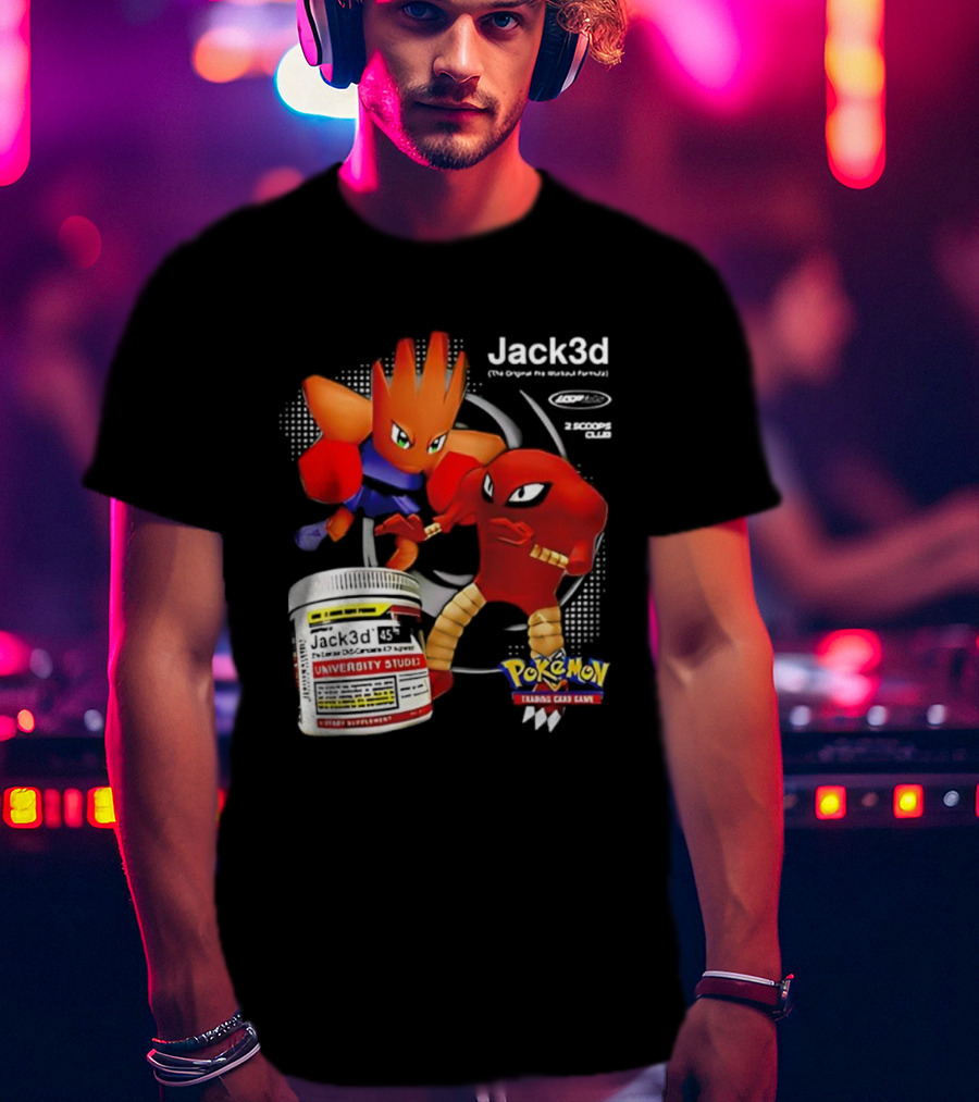 Jack3d Pokémon Hitmonlee Hitmonchan Kanto Original Characters T-Shirt