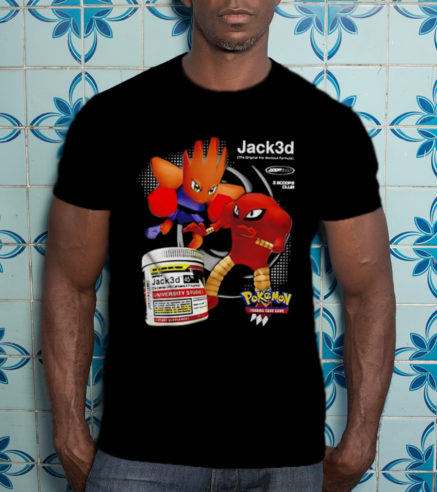 Jack3d Pokémon Hitmonlee Hitmonchan Kanto Original Characters T-Shirt
