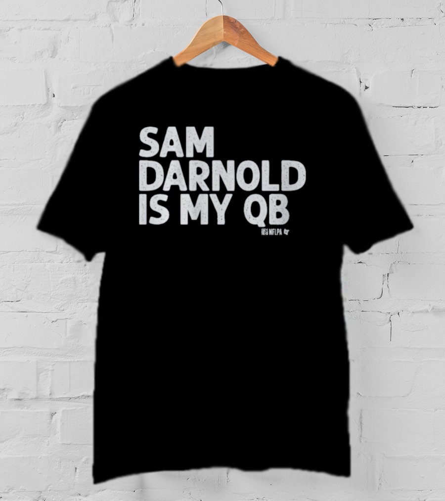 Sam Darnold Is My QB Buffered Football Enthusiast Statement T-Shirt