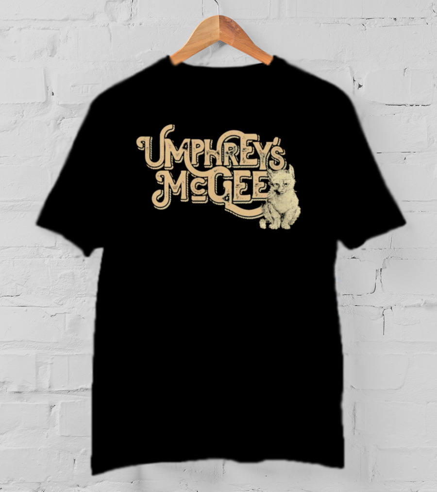 Umphrey’s McGee Nine Lives Cat Vintage Style T-Shirt