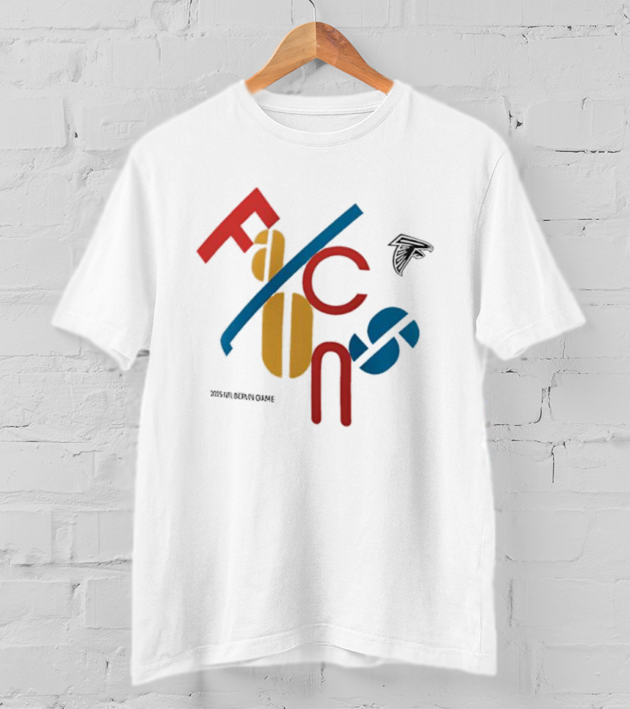 Atlanta Falcons Hometown Berlin Falcons NFL Team Artistic Elements T-Shirt