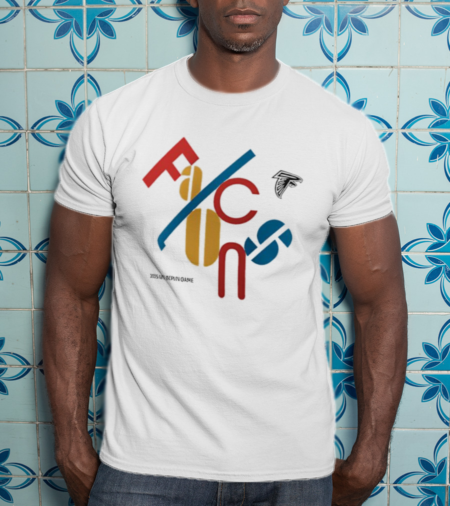 Atlanta Falcons Hometown Berlin Falcons NFL Team Artistic Elements T-Shirt