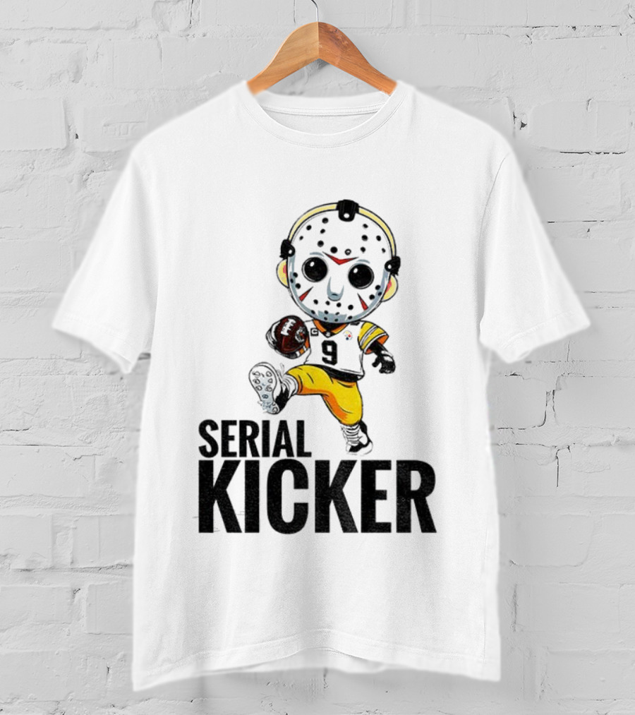 Jason Voorhees Serial Kicker Chris Boswell Pittsburgh Steelers Football NFL 2025 T-Shirt