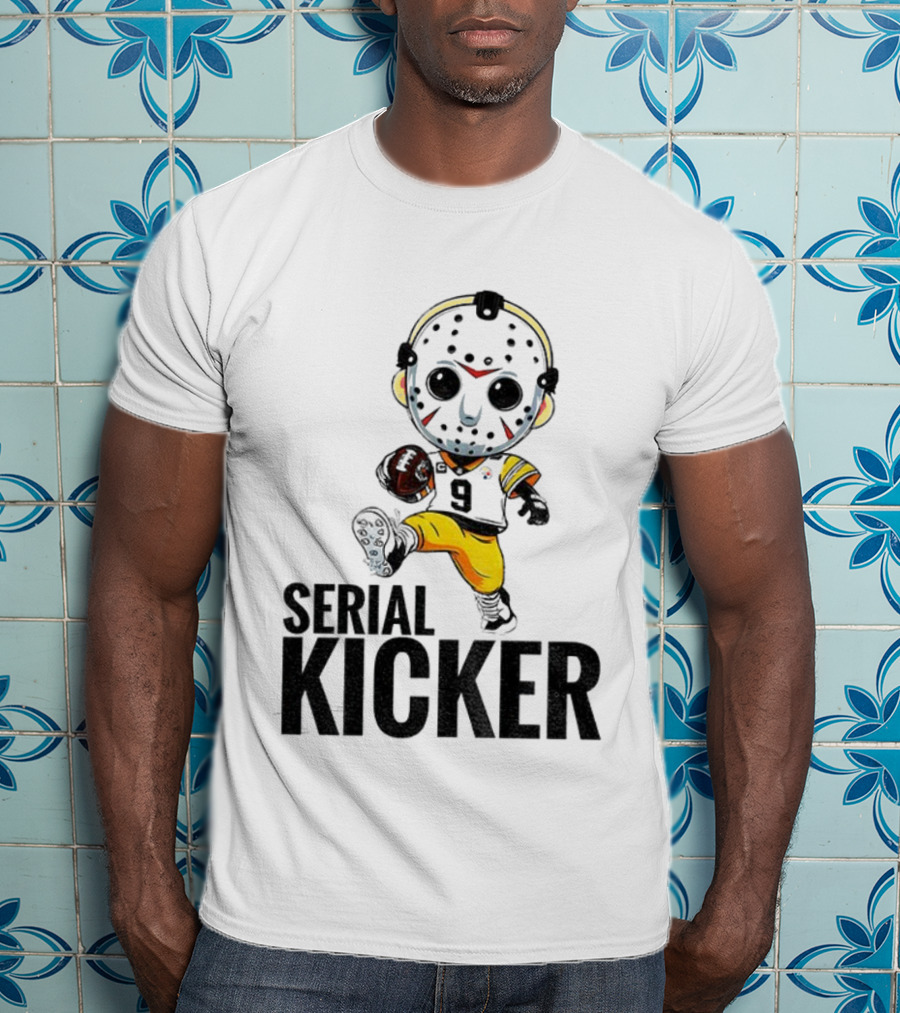 Jason Voorhees Serial Kicker Chris Boswell Pittsburgh Steelers Football NFL 2025 T-Shirt