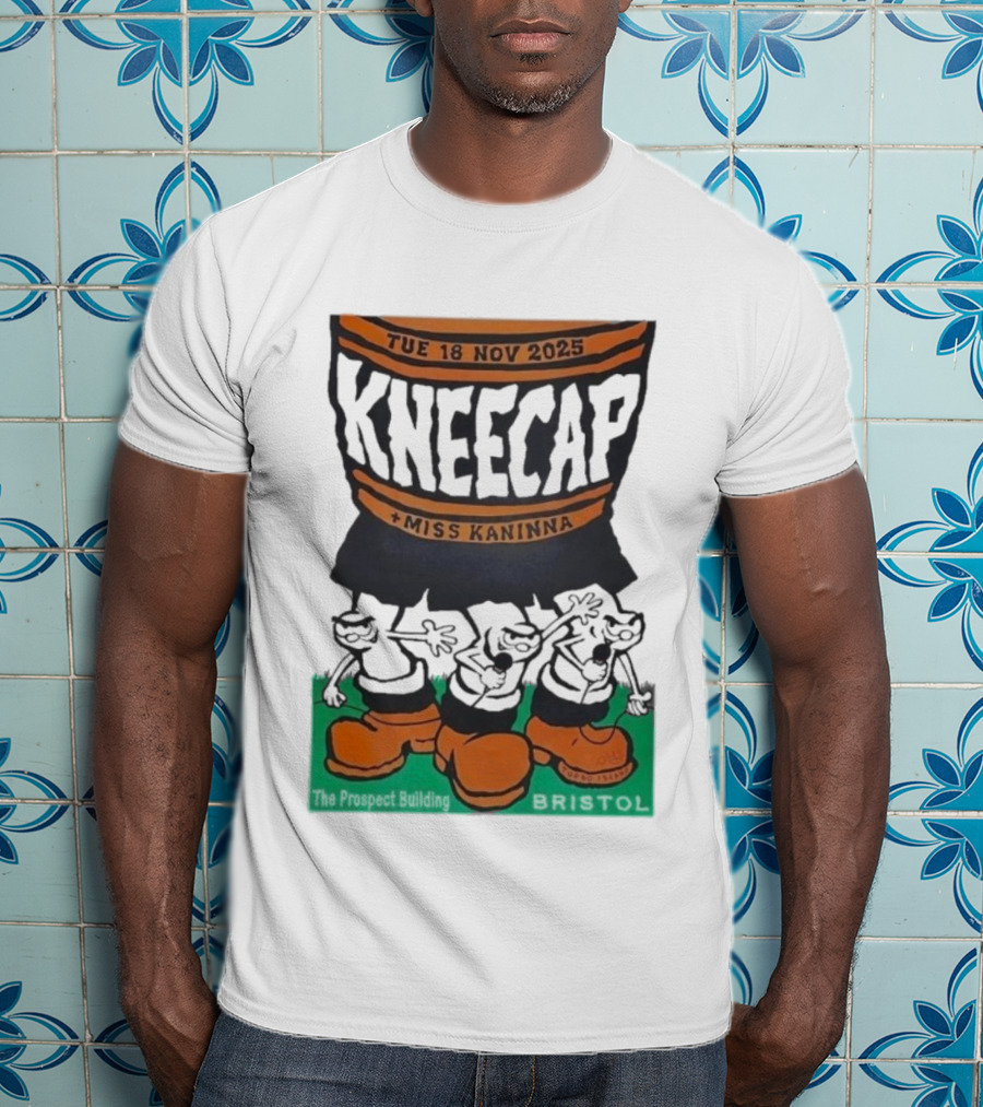 Kneecap Miss Kaninna Turbo Island Bristol Nov 18 2025 T-Shirt