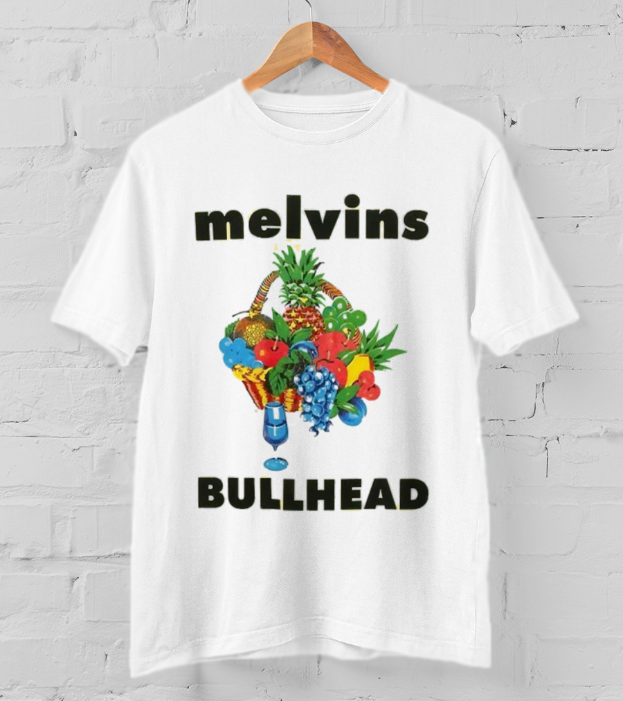 Melvins Bullhead Pineapple Fruit Basket T-Shirt