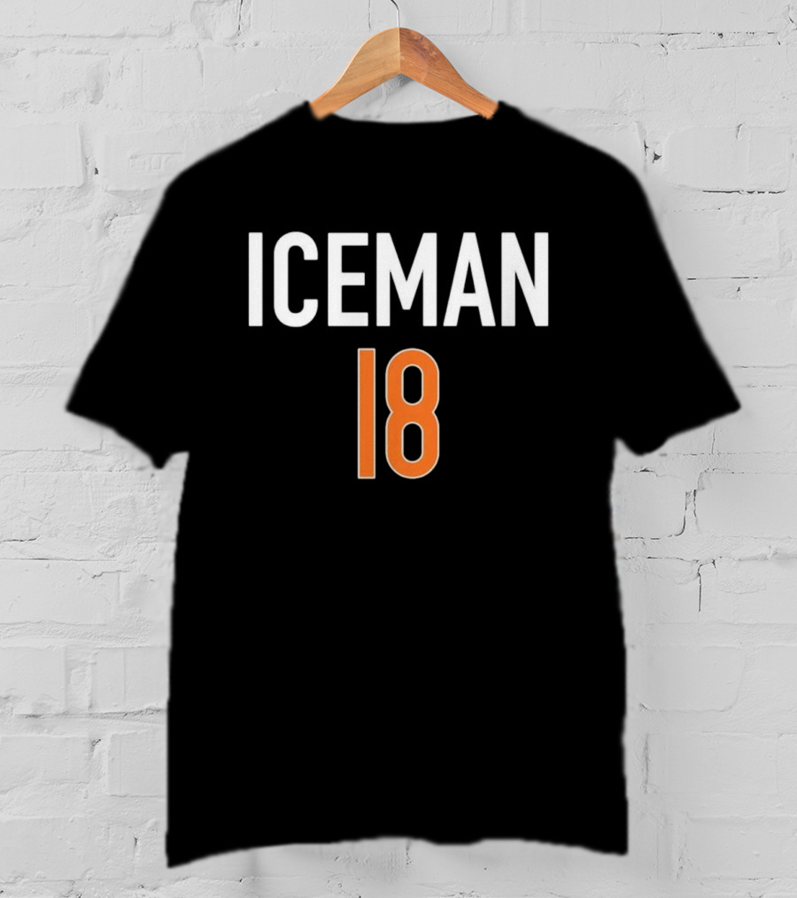 ICEMAN 18 Sports Team Fan Apparel T-Shirt