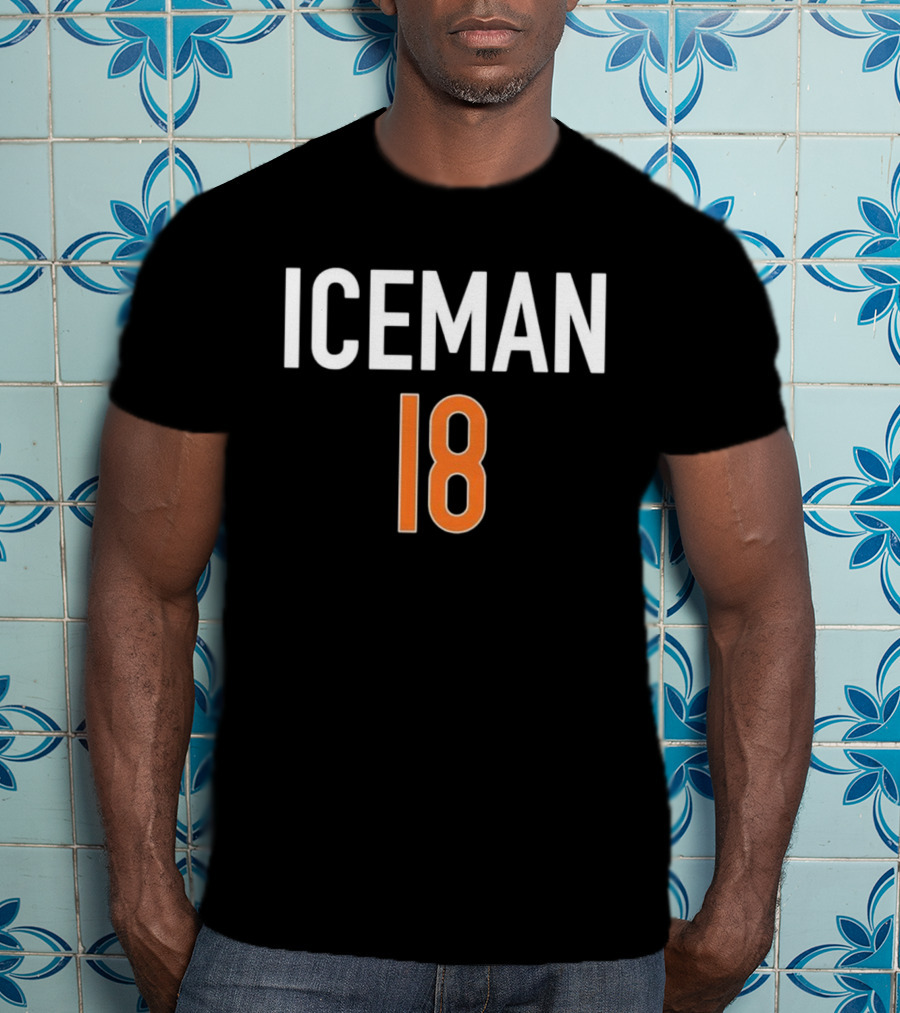 ICEMAN 18 Sports Team Fan Apparel T-Shirt