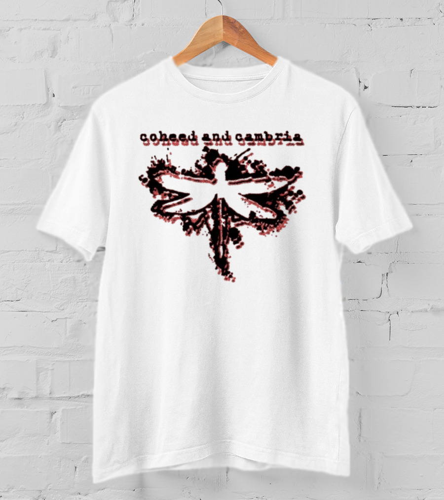 Coheed And Cambria Halftone Dragon Phoenix Symbol T-Shirt