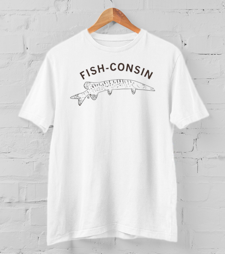 Fish-consin Muskellunge Fish T-Shirt