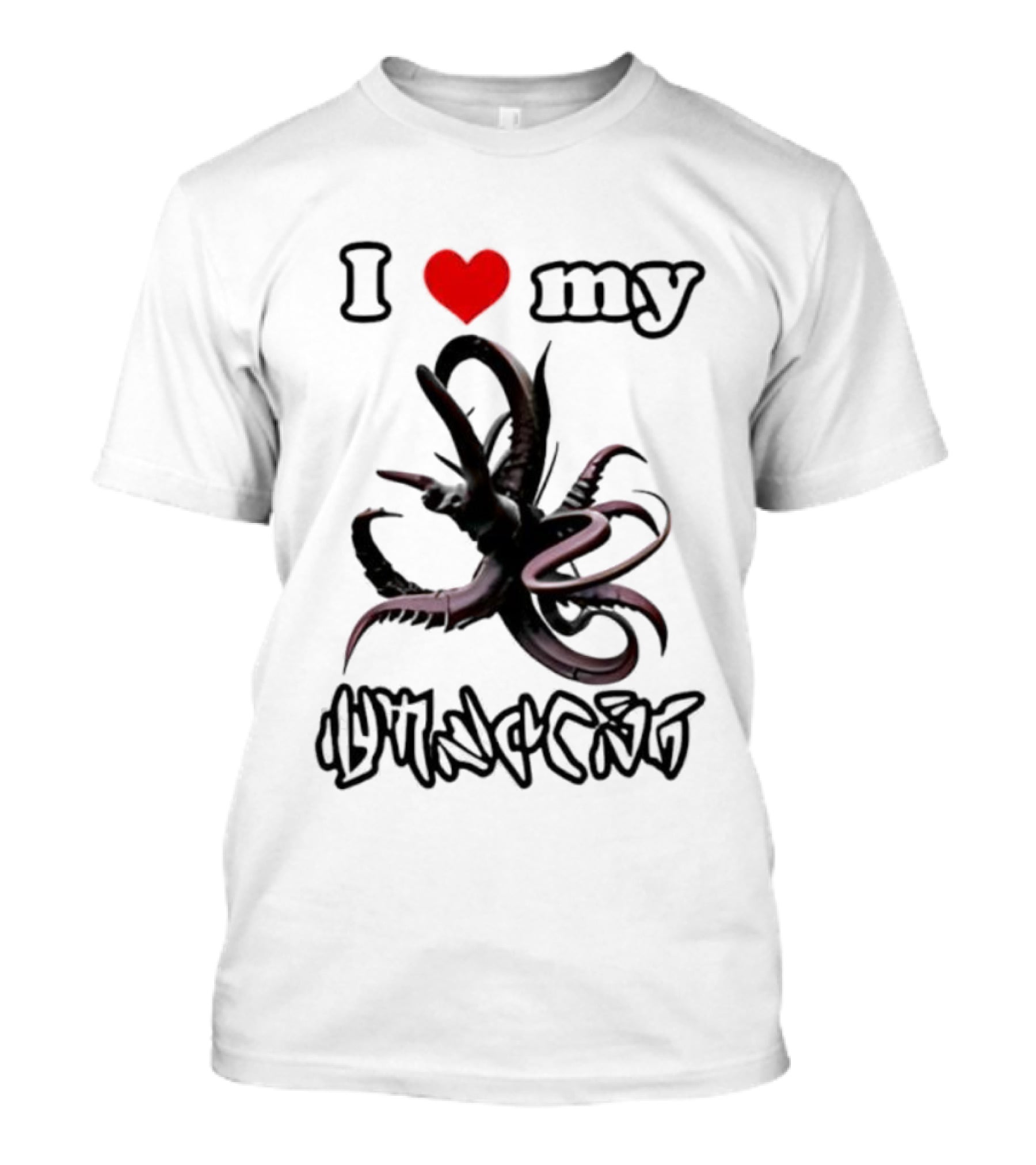 I Love My Tentacle Lovecraft Mythos Cthulhu T-Shirt