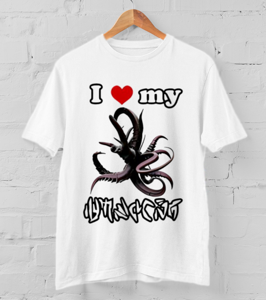 I Love My Tentacle Lovecraft Mythos Cthulhu T-Shirt