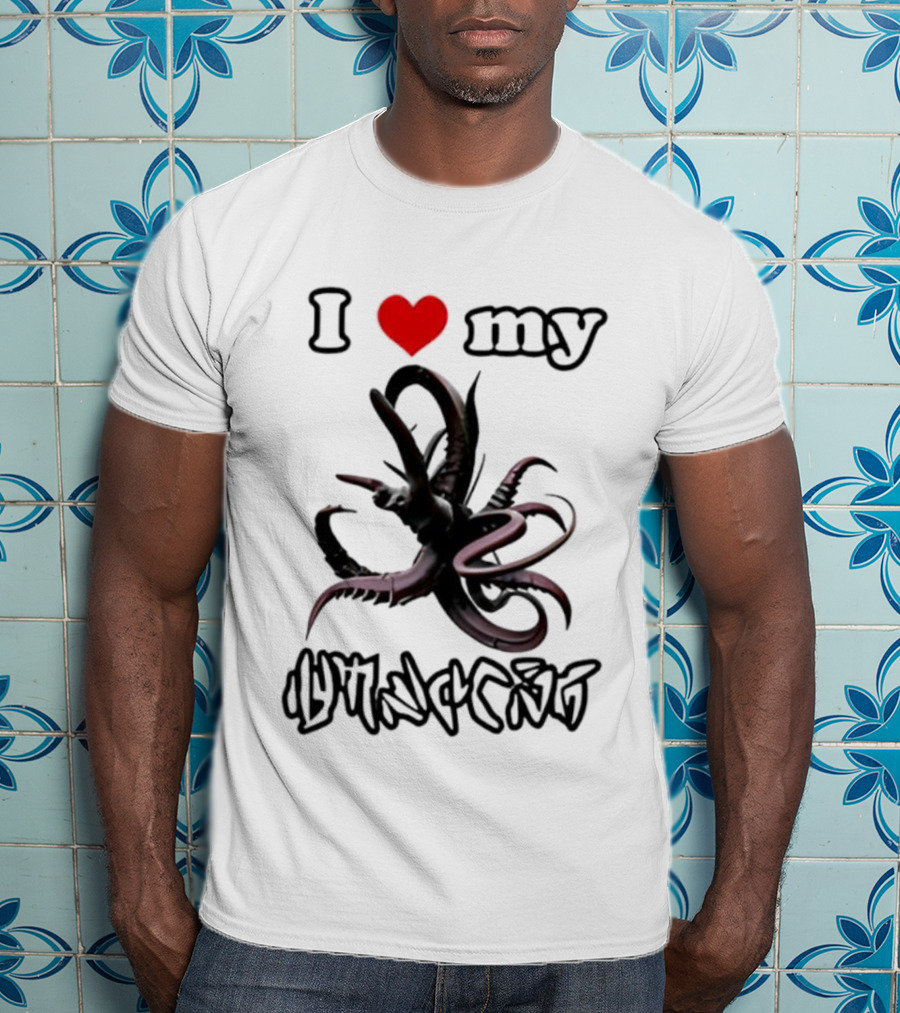 I Love My Tentacle Lovecraft Mythos Cthulhu T-Shirt