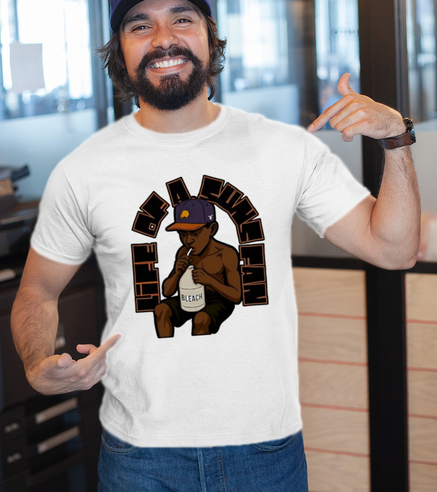 Life Of A Sunsfan Bleach Bottle Drink Character T-Shirt