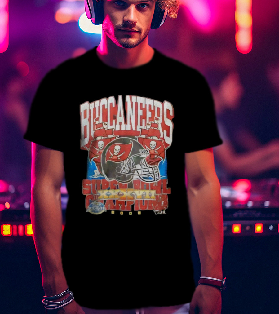 Buccaneers Super Bowl Champions 2025 Luke Goedeke Tampa Bay T-Shirt
