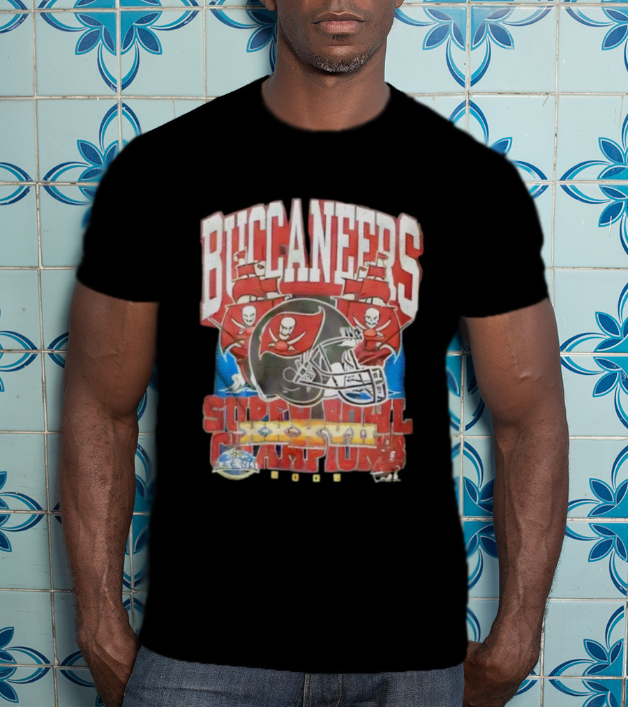 Buccaneers Super Bowl Champions 2025 Luke Goedeke Tampa Bay T-Shirt