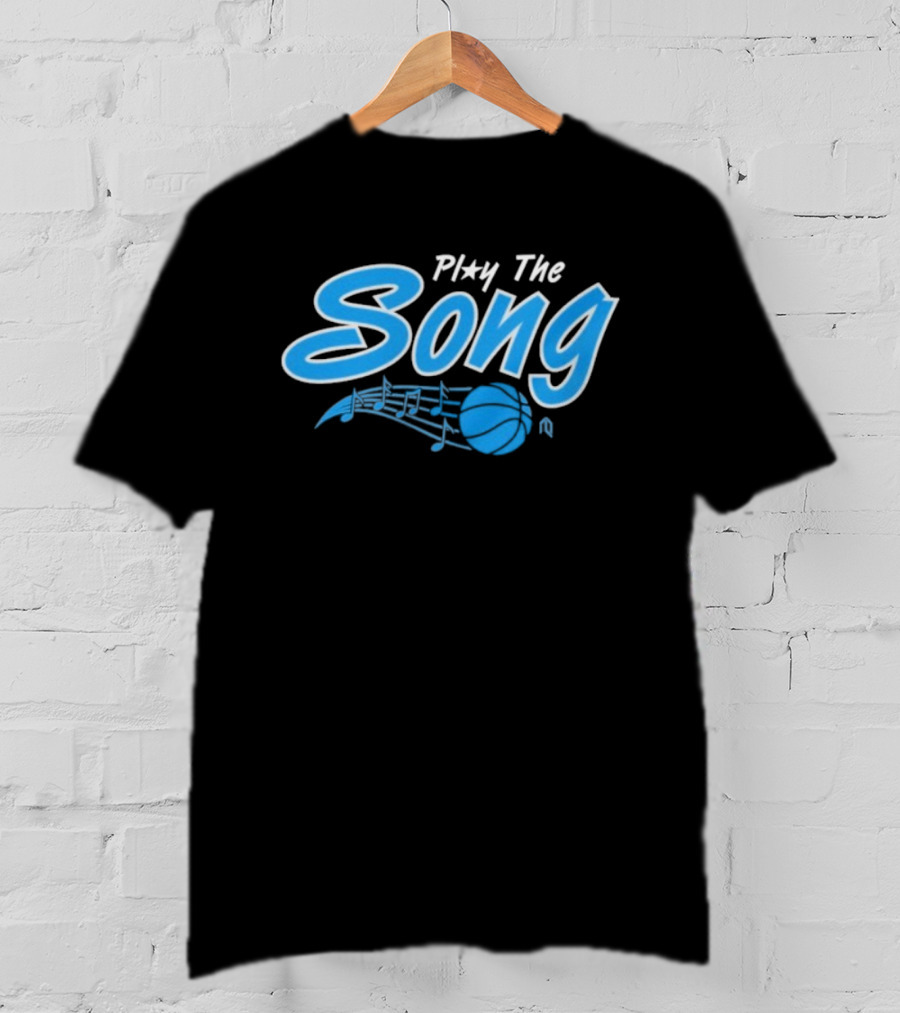Orlando Magic Play The Song Basketball And Music Notes T-Shirt