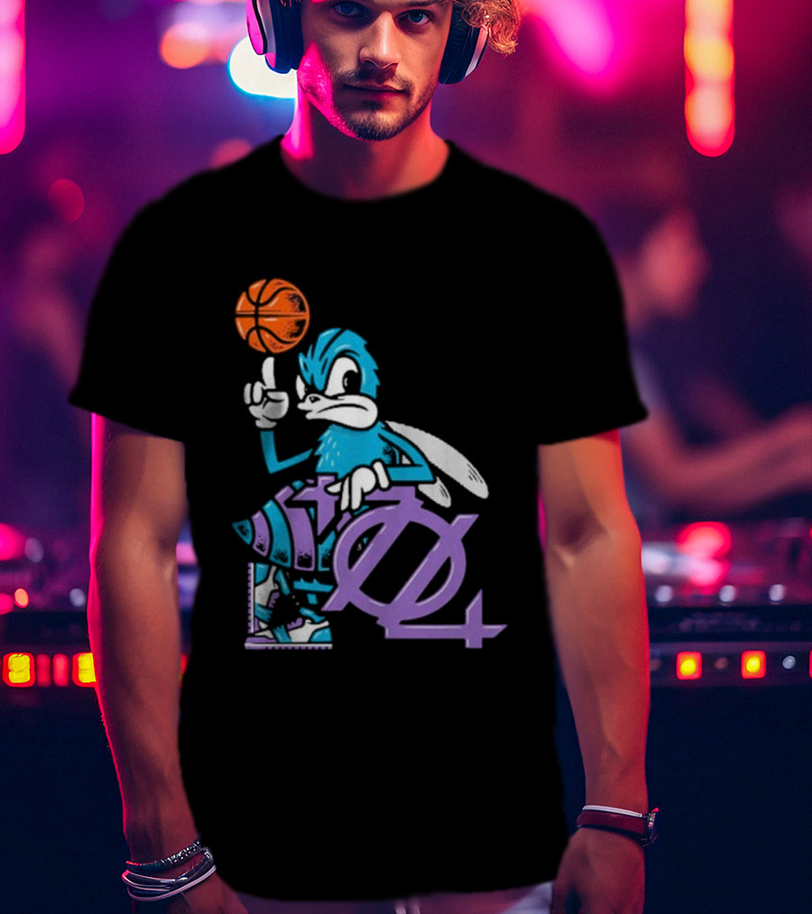 Charlotte Hornets Let’s Ball Buzz Mascot 704 T-Shirt