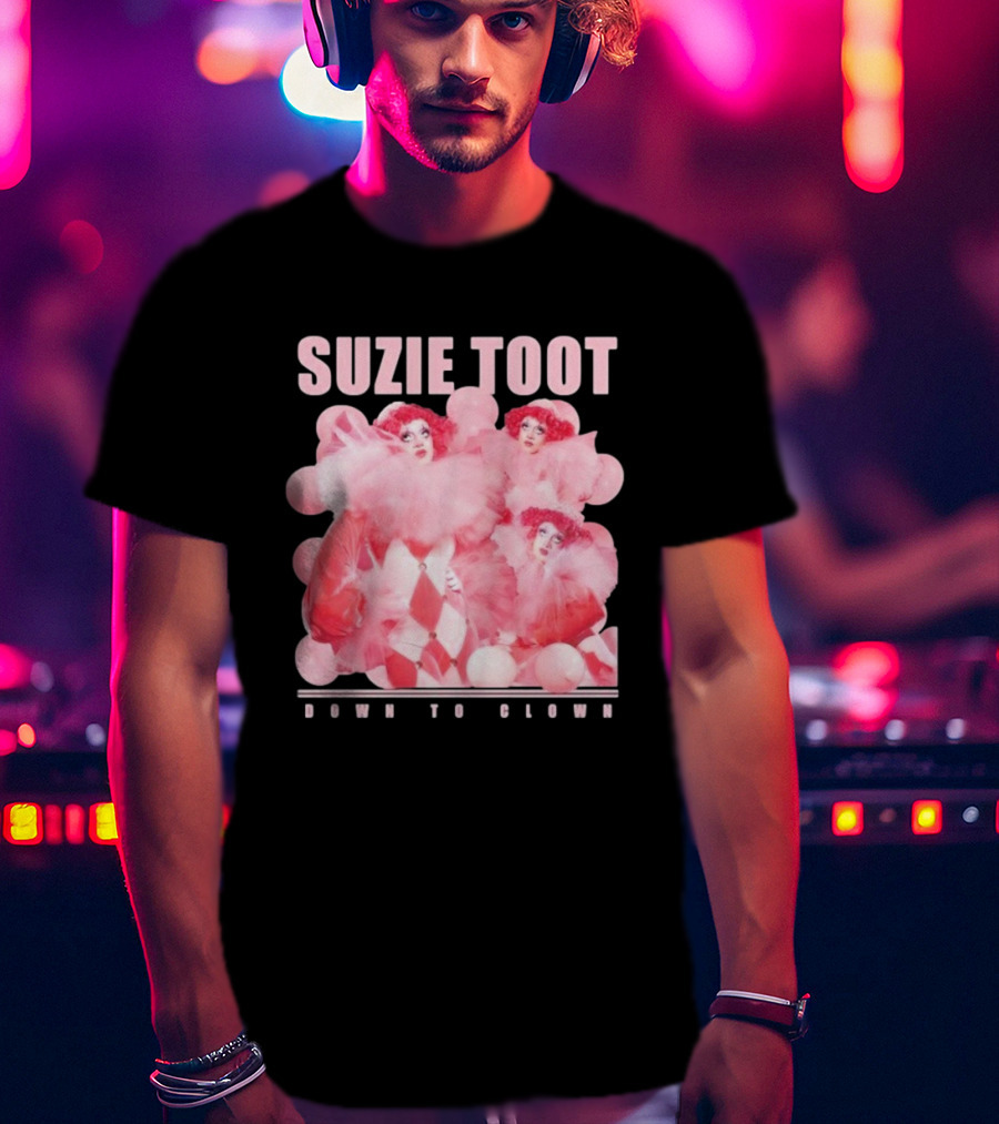 Suzie Toot Down To Clown Pink Balloon Costume Ensemble T-Shirt