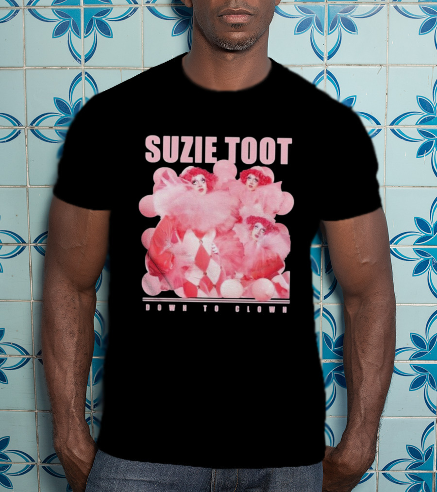 Suzie Toot Down To Clown Pink Balloon Costume Ensemble T-Shirt