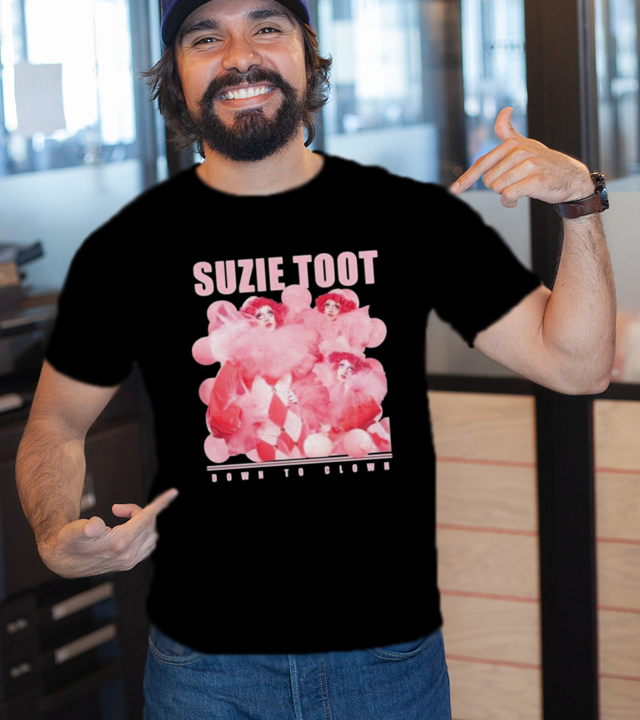 Suzie Toot Down To Clown Pink Balloon Costume Ensemble T-Shirt
