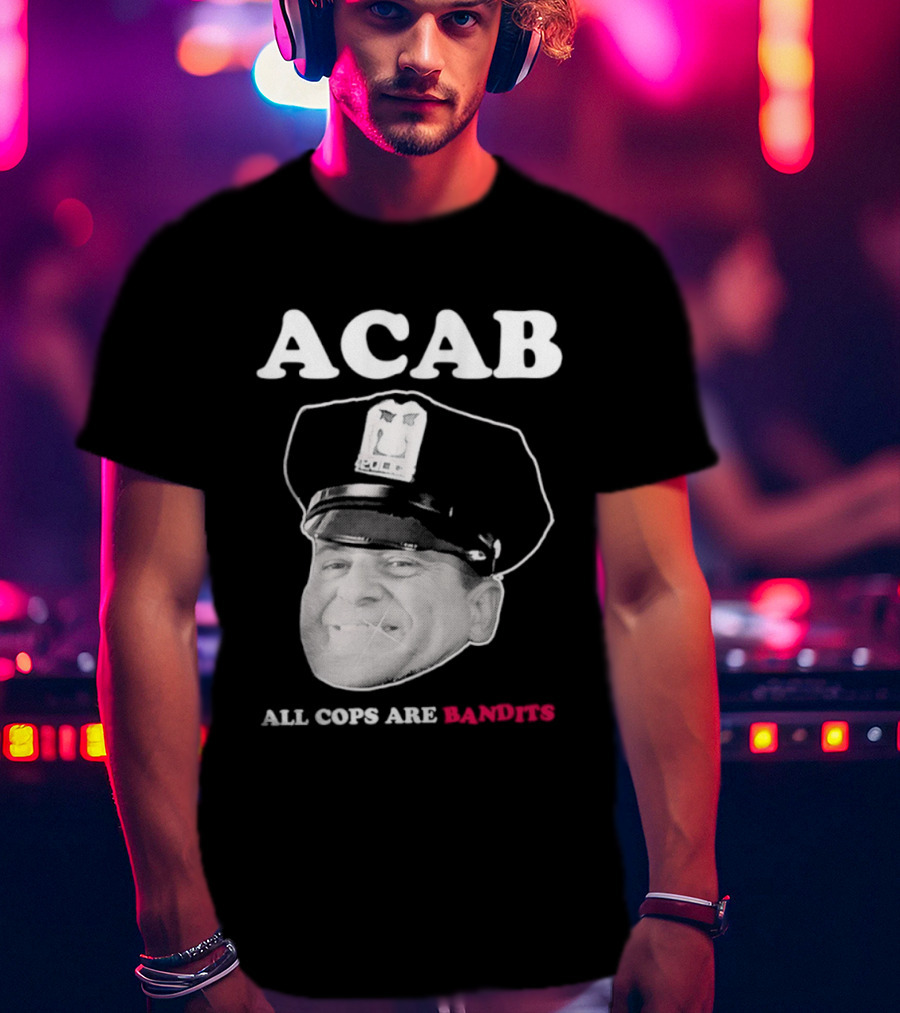 ACAB All Cops Are Bandits Police Hat T-Shirt