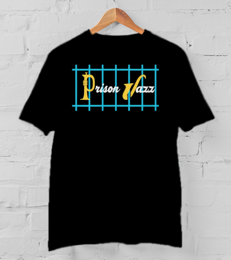 The Voidz X Seekings Prison Jazz Collaboration Featuring Bars And Bold Typography T-Shirt