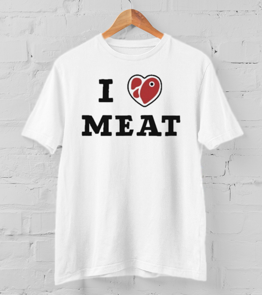 Atamara Ugolini I Heart Meat T-Shirt