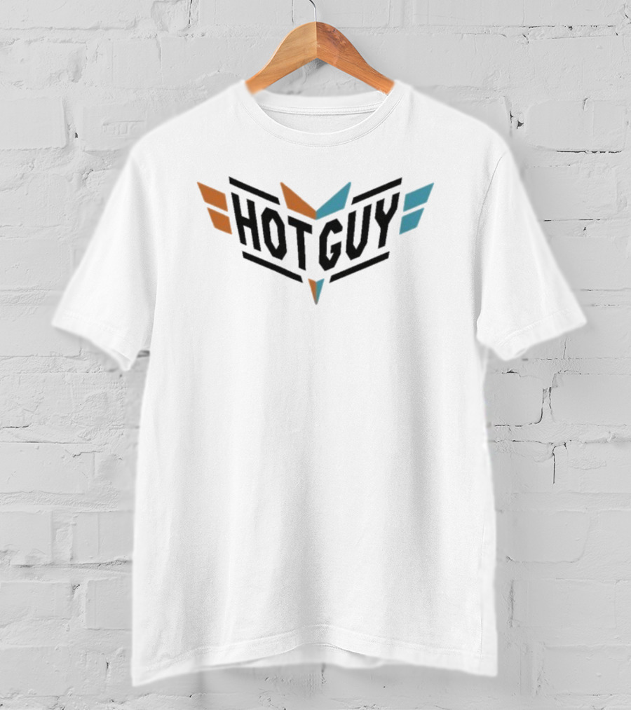 Hotguy Winged Emblem Bold Vintage Style T-Shirt