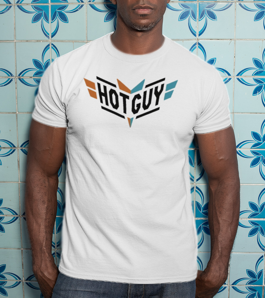 Hotguy Winged Emblem Bold Vintage Style T-Shirt