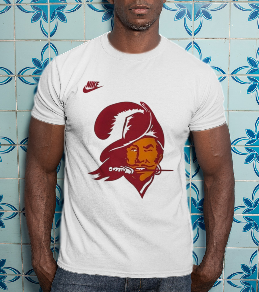 Tampa Bay Buccaneers Nike Bucco Bruce Iconic Vintage Logo T-Shirt