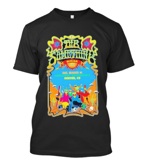 Big Something March 14 Cervantes Masterpiece Denver CO 2026 Alien Crew Artwork T-Shirt