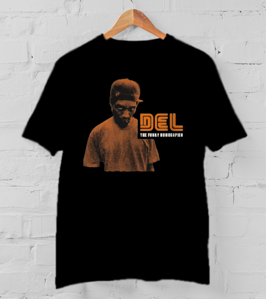 DEL The Funky Homosapien Soopa Hip Hop Icon Vintage Style T-Shirt