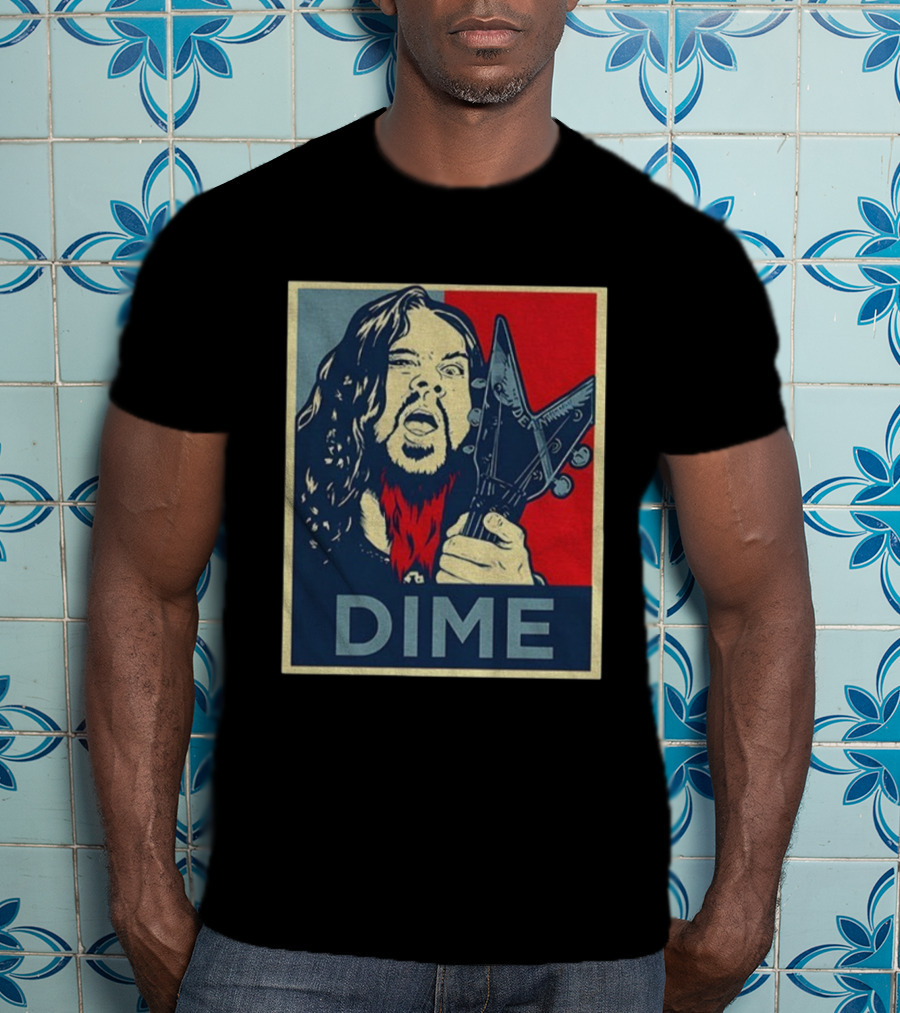 Dimebag Darrell Abbott Vintage Hope Style T-Shirt